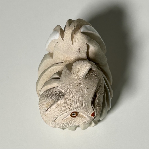 Artesania Rinconada Sculpted Persian Cat Figurine Glazed Accents 3.5" - Picture 7 of 7